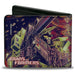 Bi-Fold Wallet - TRANSFORMERS Devastator/Dinobots 1985 Box Art Battle Scene Bi-Fold Wallets Hasbro   