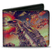 Bi-Fold Wallet - TRANSFORMERS Devastator/Dinobots 1985 Box Art Battle Scene Bi-Fold Wallets Hasbro   