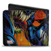 Bi-Fold  Wallet - Venom Action Pose Blocks Character Close-Up Bi-Fold Wallets Marvel Comics   