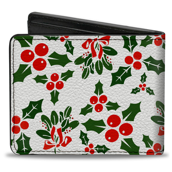 Bi-Fold Wallet - Holly & Mistletoe Bi-Fold Wallets Buckle-Down