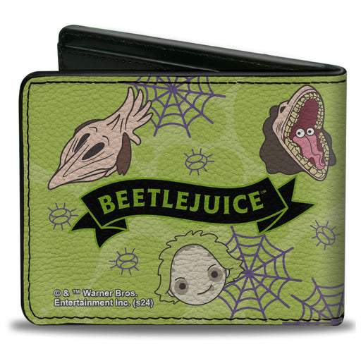 Bi-Fold Wallet - Beetlejuice Characters Bi-Fold Wallets Warner Bros. Horror Movies