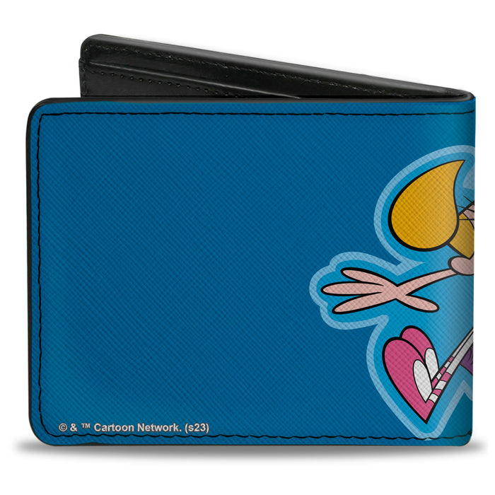 Bi-Fold Wallet - DEXTER'S LABORATORY Dexter and Dee Dee NO PLACE FOR THE LIKES OF YOU Pose Blues Bi-Fold Wallets Warner Bros. Animation   