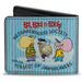 Bi-Fold Wallet - ED EDD N EDDY JAWBREAKERS Pose and Title Logo Blues Bi-Fold Wallets Warner Bros. Animation   