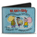 Bi-Fold Wallet - ED EDD N EDDY JAWBREAKERS Pose and Title Logo Blues Bi-Fold Wallets Warner Bros. Animation   