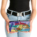 Hinged Wallet - THE ANGRY BEAVERS Pose Dam House Hinged Wallets Nickelodeon