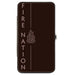 Hinged Wallet - Avatar Last Airbender FIRE NATION Castle and Icon Black/Pinks Hinged Wallets Nickelodeon   