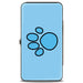 Hinged Wallet - Blue's Clues Blue Face + Paw Print Blues Hinged Wallets Nickelodeon