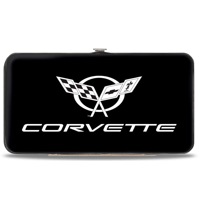 Cartera con bisagras - Corvette Negro Plata