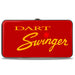 Hinged Wallet - Dodge DART SWINGER Script Reds Yellow-Fade Hinged Wallets Dodge