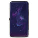 Hinged Wallet - Onward Barley LET LOOSE Smiling Pose + Galaxy Purples Hinged Wallets Disney