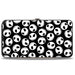 Hinged Wallet - Nightmare Before Christmas Jack Expression3 Centered Scattered Black White Hinged Wallets Disney