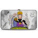 Hinged Wallet - Snow White's Evil Queen Cauldron Pose + ONCE UPON A TIME Tale Grays Hinged Wallets Disney