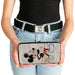 Hinged Wallet - Mickey Mouse Standing Pose Modern + Retro Sketches Hinged Wallets Disney