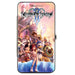 Hinged Wallet - KINGDOM HEARTS II 6-Character Group Pose Castle Pinks Hinged Wallets Disney