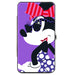 Hinged Wallet - Hollywood Minnie Over Shoulder Pose + Dots Purples/White Hinged Wallets Disney