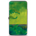 Hinged Wallet - Lion King TIMON Hula Dance Face Leaves Greens Hinged Wallets Disney