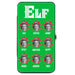 Hinged Wallet - Elf Buddy the Elf Mood Expressions Green/White/Red Hinged Wallets Warner Bros. Holiday Movies