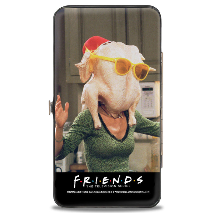 Hinged Wallet - FRIENDS Monica's Turkey Head + Chandler Vivid Pose