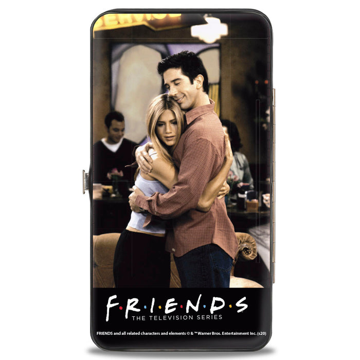 Hinged Wallet - FRIENDS Joey and Chandler Party Hat Pose + Rachel and Ross Hugging Pose