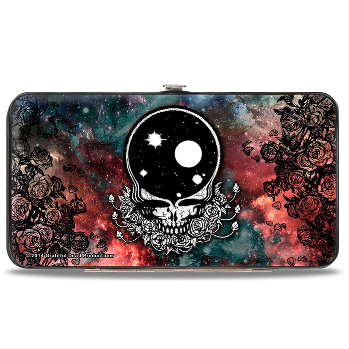 Hinged Wallet - Space Your Face Galaxy Hinged Wallets Grateful Dead