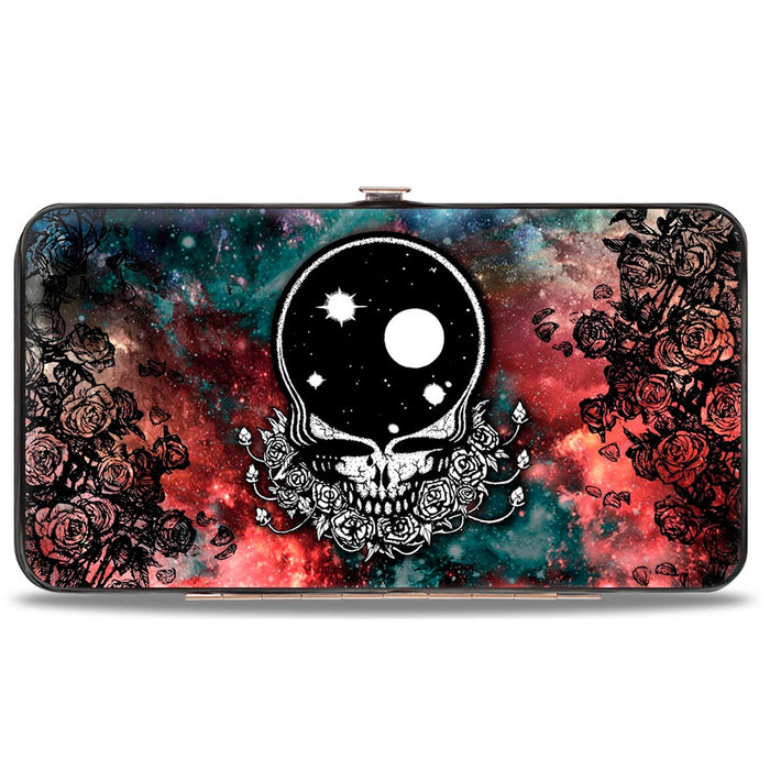 Hinged Wallet - Space Your Face Galaxy Hinged Wallets Grateful Dead