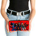 Hinged Wallet - GI Joe COBRA Agents Group Pose and Logo Reds Hinged Wallets Hasbro