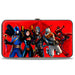 Hinged Wallet - GI Joe COBRA Agents Group Pose and Logo Reds Hinged Wallets Hasbro