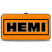 Hinged Wallet - HEMI Bold2 Orange Black White Black Hinged Wallets Hemi