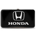 Hinged Wallet - Honda 3-D Logo Black Silver White Hinged Wallets Honda