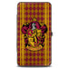 Hinged Wallet - GRYFFINDOR Crest Stripes Diamonds Red Golds Hinged Wallets The Wizarding World of Harry Potter