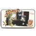 Hinged Wallet - Harry Potter and Hedwig Vivid Scene and Icons Collage Hinged Wallets The Wizarding World of Harry Potter