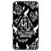 Hinged Wallet - HOLLYWOOD UNDEAD Triangle Dove and Grenade Logo Black White Hinged Wallets Hollywood Undead