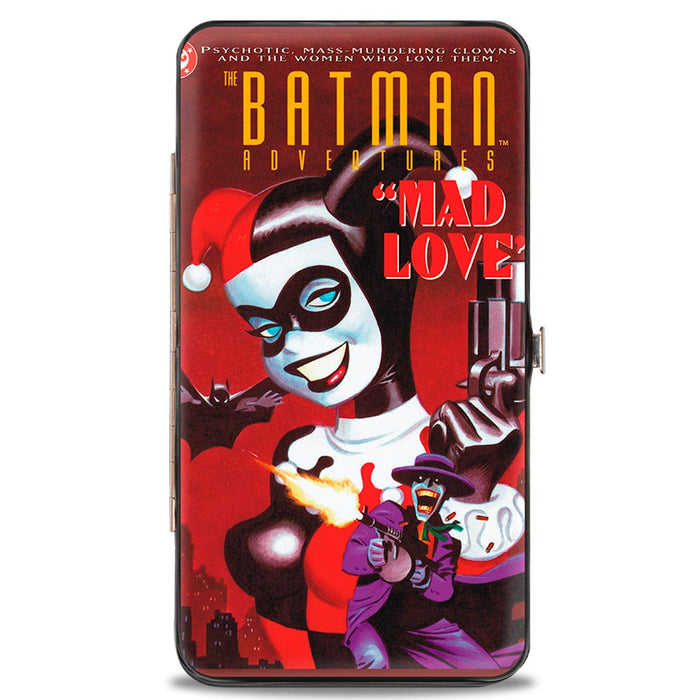 Hinged Wallet - THE BATMAN ADVENTURES MAD LOVE #1 Cover Joker Harley Quinn Poses Hinged Wallets DC Comics