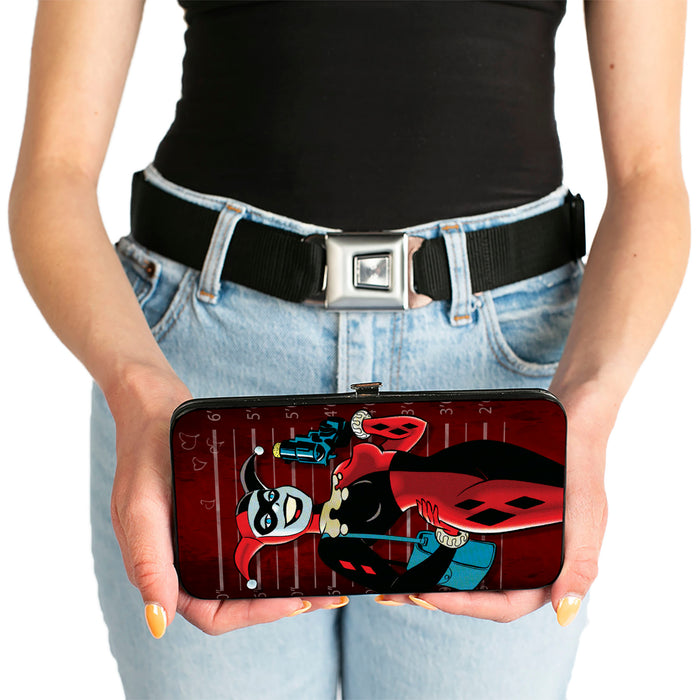 Hinged Wallet - Harley Quinn Mad Love Knock Pose Lineup Reds Hinged Wallets DC Comics