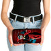 Hinged Wallet - Harley Quinn Mad Love Knock Pose Lineup Reds Hinged Wallets DC Comics