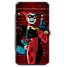 Hinged Wallet - Harley Quinn Mad Love Knock Pose Lineup Reds Hinged Wallets DC Comics