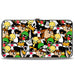 Hinged Wallet - Looney Tunes 6-Character Stacked Collage2 Hinged Wallets Looney Tunes