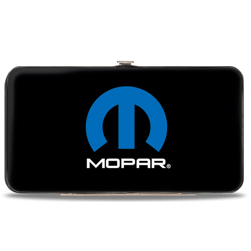 Hinged Wallet - MOPAR Logo Black Blue White Hinged Wallets Mopar