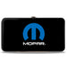 Hinged Wallet - MOPAR Logo Black Blue White Hinged Wallets Mopar