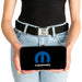 Hinged Wallet - MOPAR Logo Black Blue White Hinged Wallets Mopar