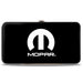 Hinged Wallet - MOPAR Logo Black White Hinged Wallets Mopar