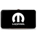 Hinged Wallet - MOPAR Logo Black White Hinged Wallets Mopar