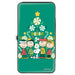 Hinged Wallet - Peanuts Holiday Christmas Tree Group Pose Greens Hinged Wallets Peanuts Worldwide LLC   