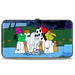 Hinged Wallet - Peanuts Gang Halloween Trick or Treat Group Pose Hinged Wallets Peanuts Worldwide LLC   