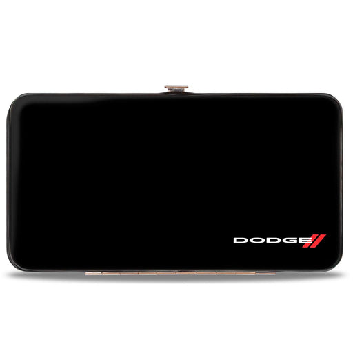 Hinged Wallet - DODGE Red Rhombus Black White Red Hinged Wallets Dodge