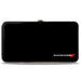 Hinged Wallet - DODGE Red Rhombus Corner Black Silver Red Hinged Wallets Dodge