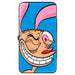 Hinged Wallet - The Ren & Stimpy Show Stimpy Smiling + Ren Winking CLOSE-UP Expressions Hinged Wallets Nickelodeon