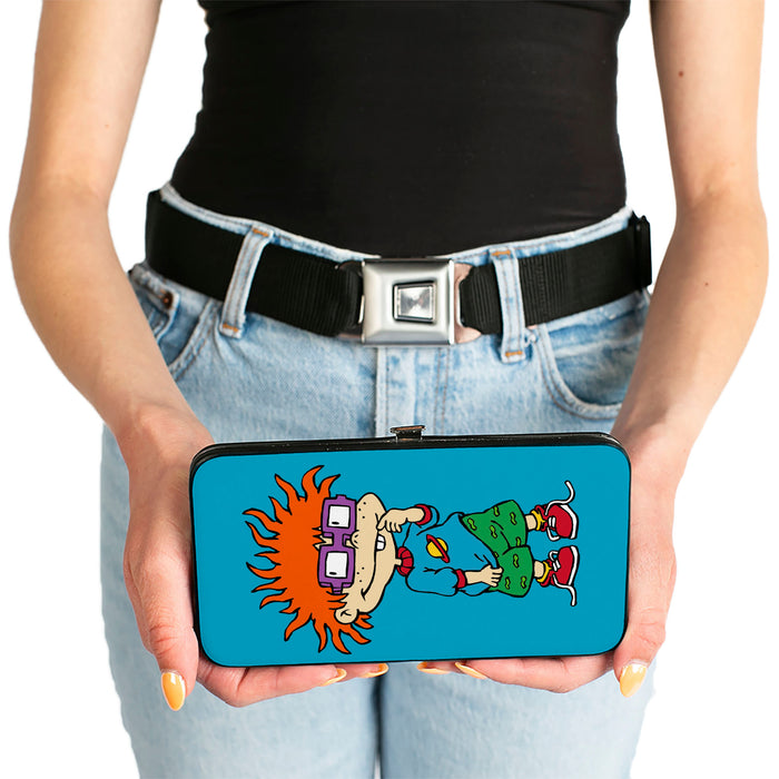 Hinged Wallet - Chuckie Pose + Saturn Blue Hinged Wallets Nickelodeon