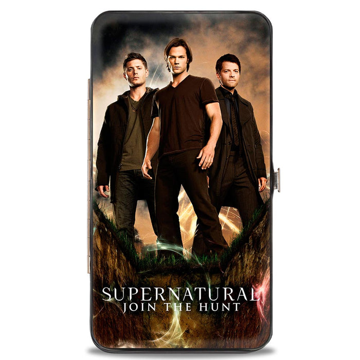 Hinged Wallet - Dean, Sam & Castiel Standing Pose SUPERNATURAL JOIN THE HUNT Hinged Wallets Supernatural