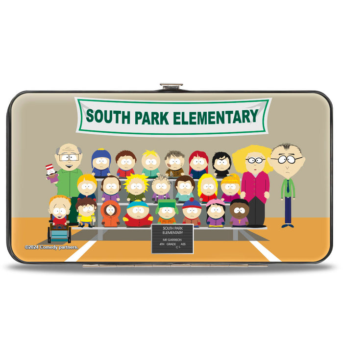 Hinged Wallet - SOUTH PARK ELEMENTARY 4th Grade Class Picture Hinged Wallets Comedy Central